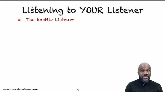 6 - Leading Listening and understanding your audience